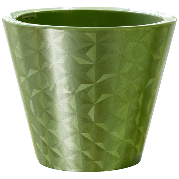 Кашпо *грани* (5л.) Оливковый